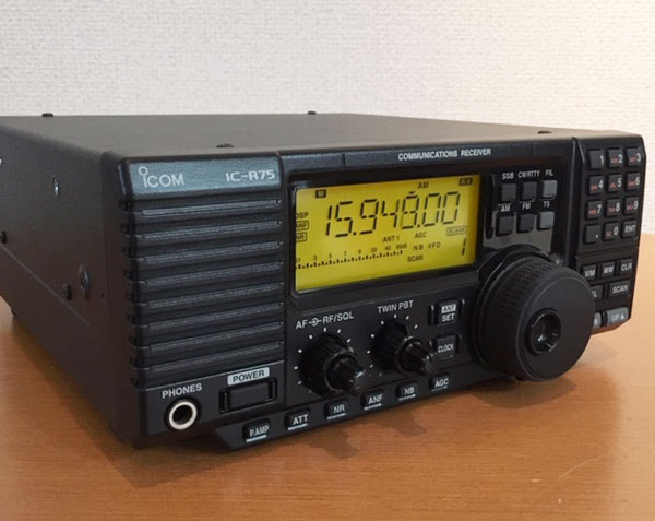 ICOM アイコム IC-R75 後期型