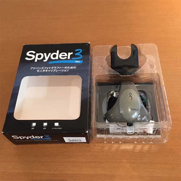 Spyder3 PRO　モニタキャリブレーション